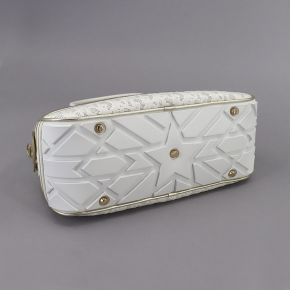 Christian Dior DIOR VIBE Medium Classic 2way Bowling Shoulder Bag Leather Rub... - Picture 4 of 10